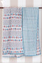 Mulmul Cotton Dohar in Floral Block Print